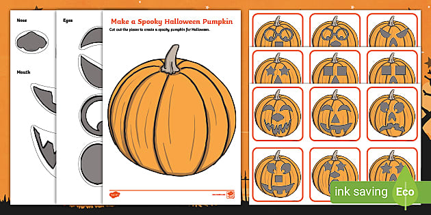 Easy pumpkin faces