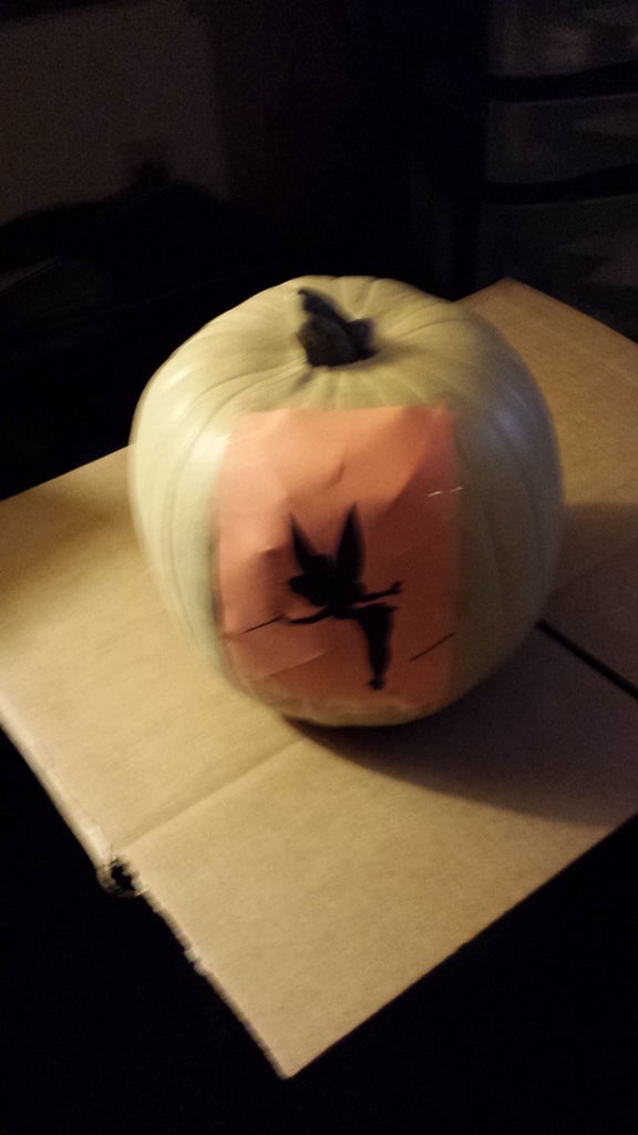 Tinker bell pixie dust pumpkin carving steps with pictures