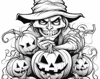 Halloween coloring pages