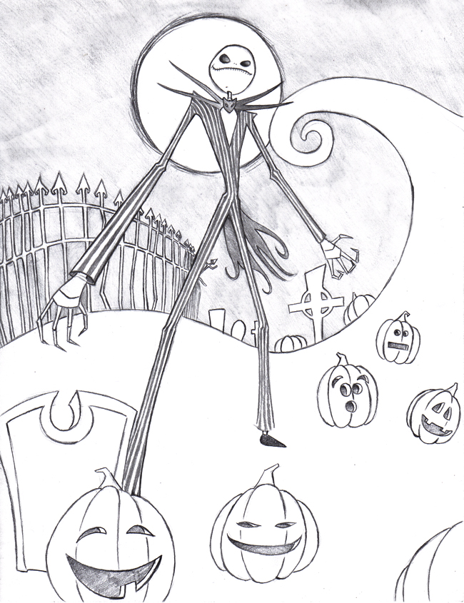 Jack skellington by the