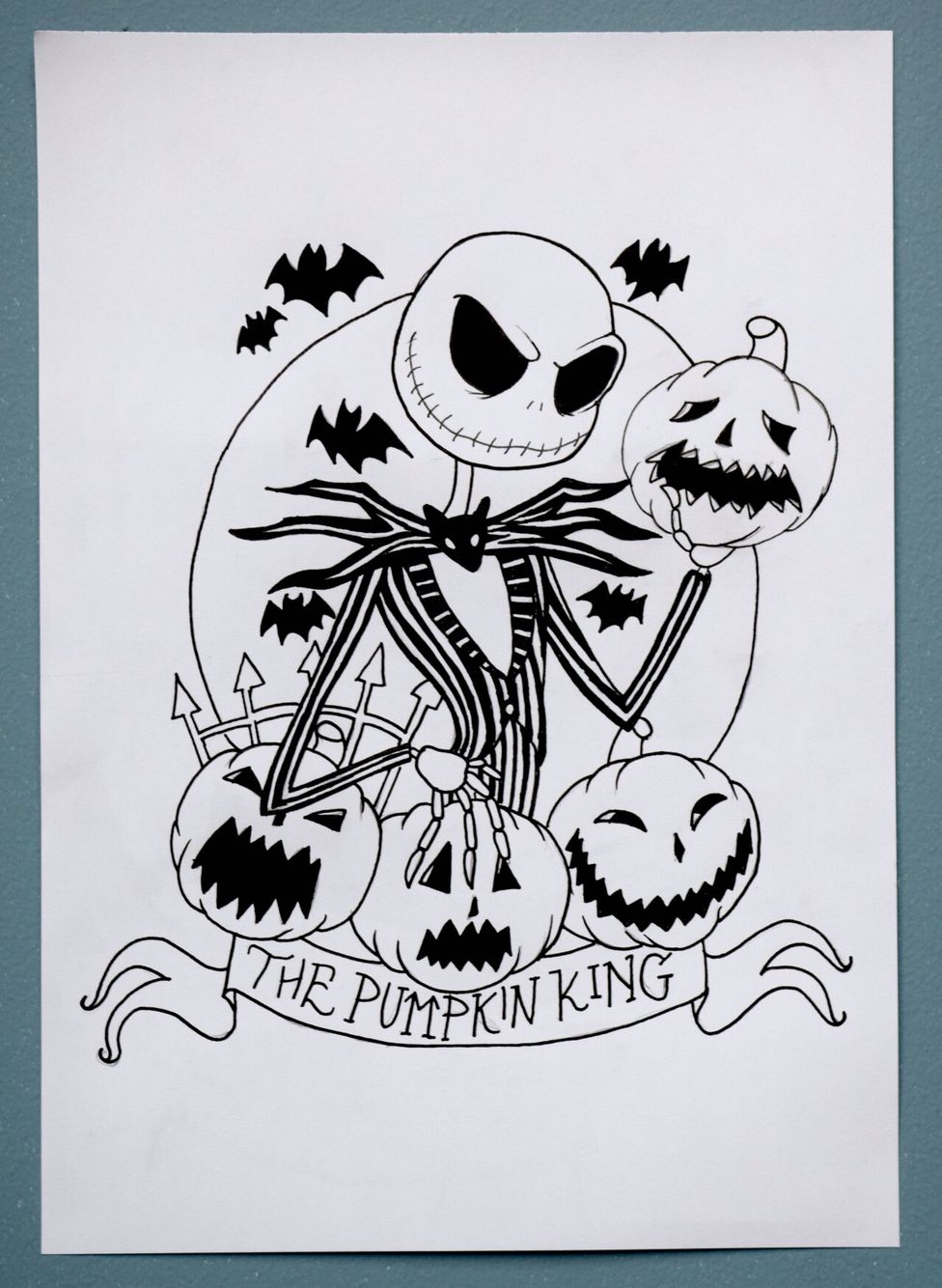 Pin by charlotte on doddles jack skellington drawing nightmare before christmas tattoo halloween drawings