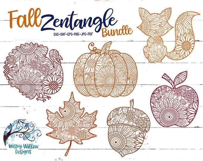 Pumpkin zentangle svg fall svg pumpkin mandala svg pumpkin