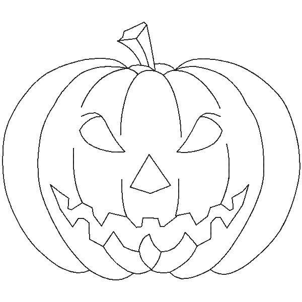 Halloween pumpkin quilting pattern sizes x x x