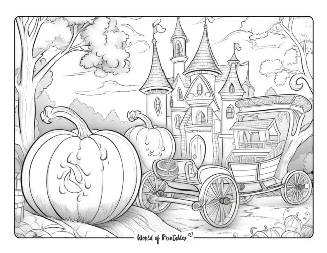 Pumpkin coloring pages