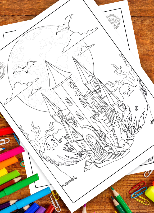 Free halloween coloring pages for kids kids activities blog
