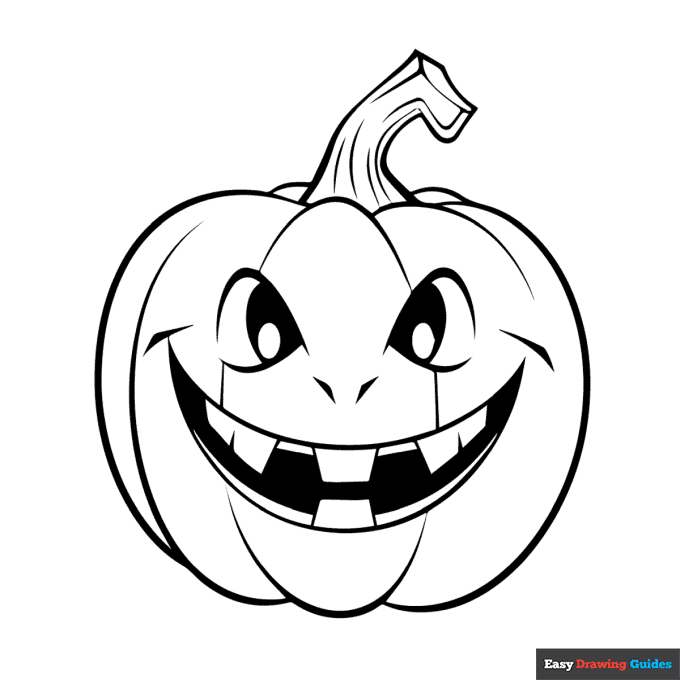Free printable pumpkin coloring pages for kids