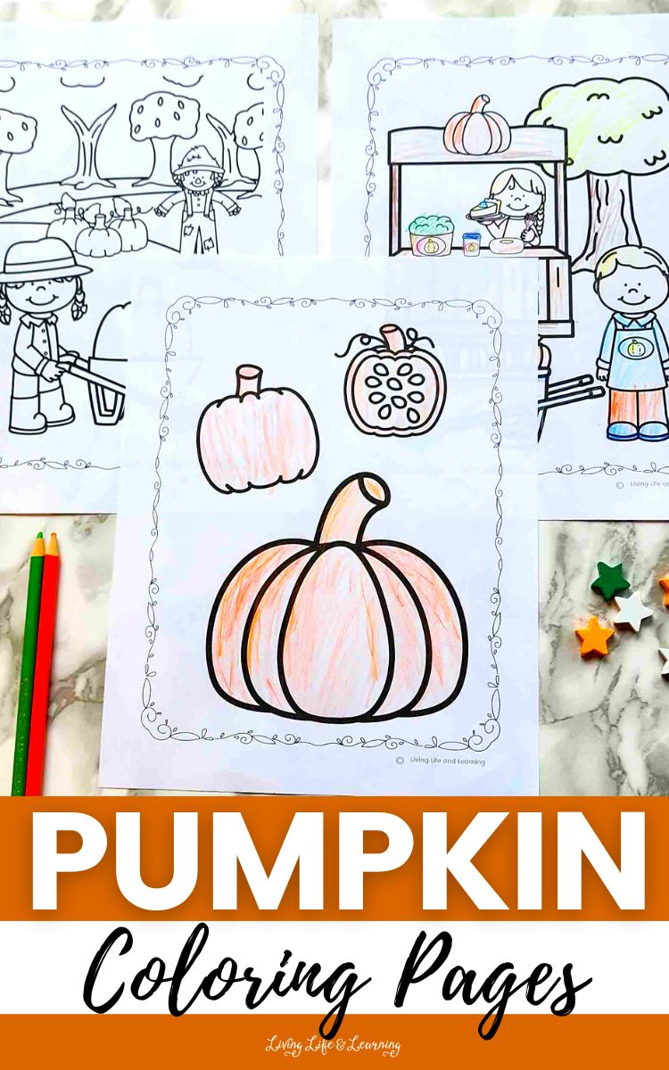 Pumpkin coloring pages