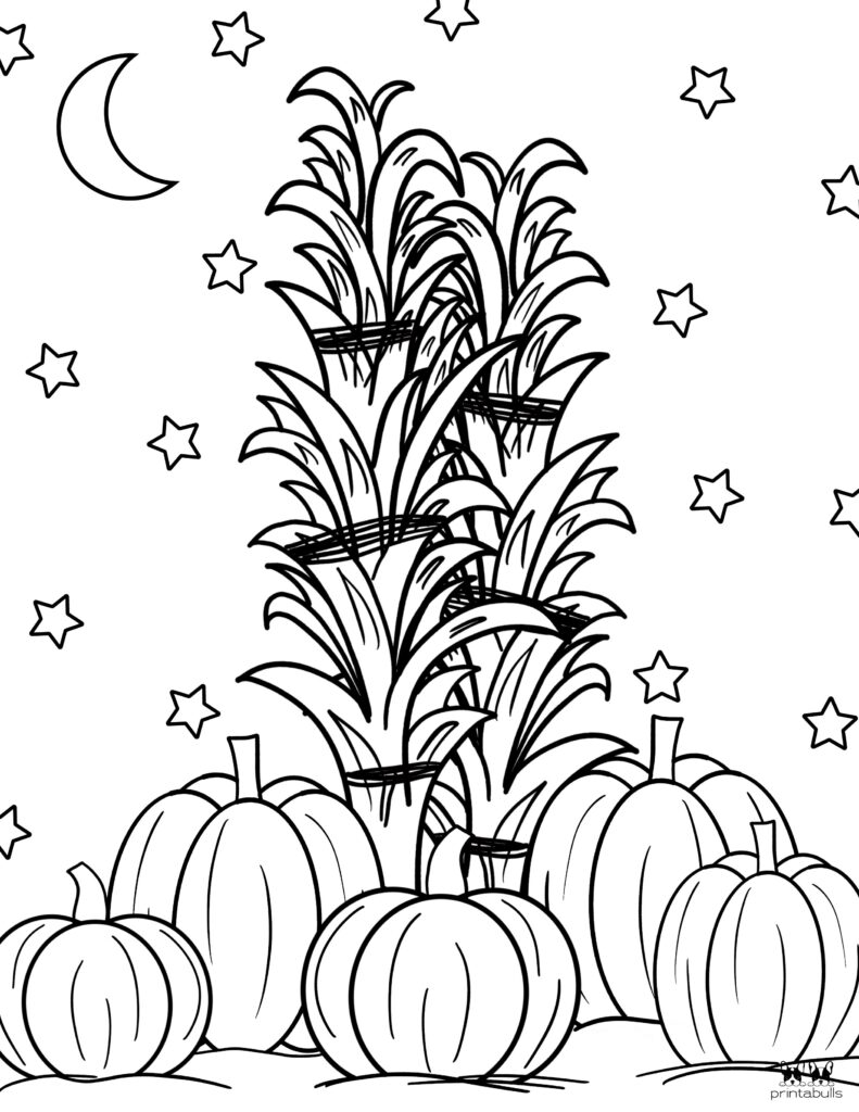 Free printable pumpkin coloring pages sheets