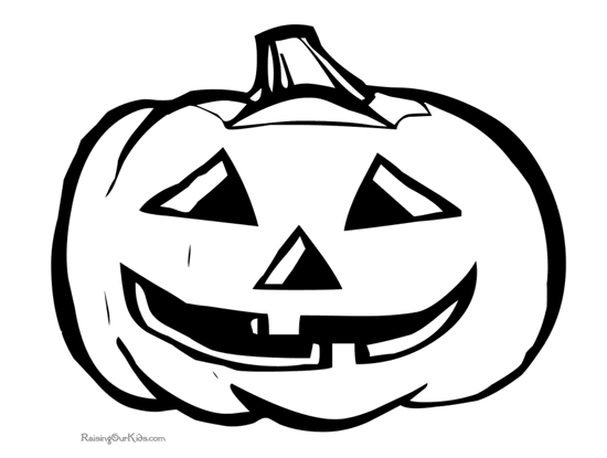 Preschool halloween pumpkin coloring page the drummer and the wright county journal press