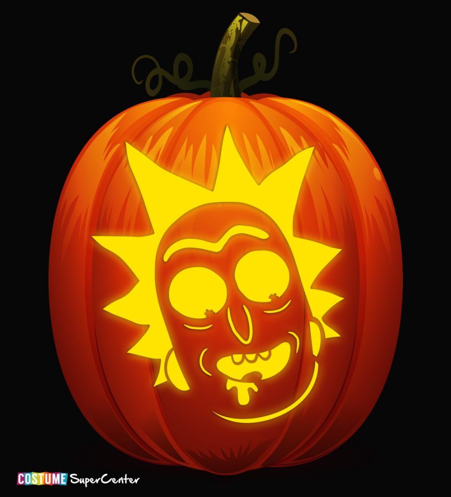 Free rick and morty pumpkin rving stencils costume supercenter blog pumpkin rving pumpkin rvings stencils pumpkin rving printables