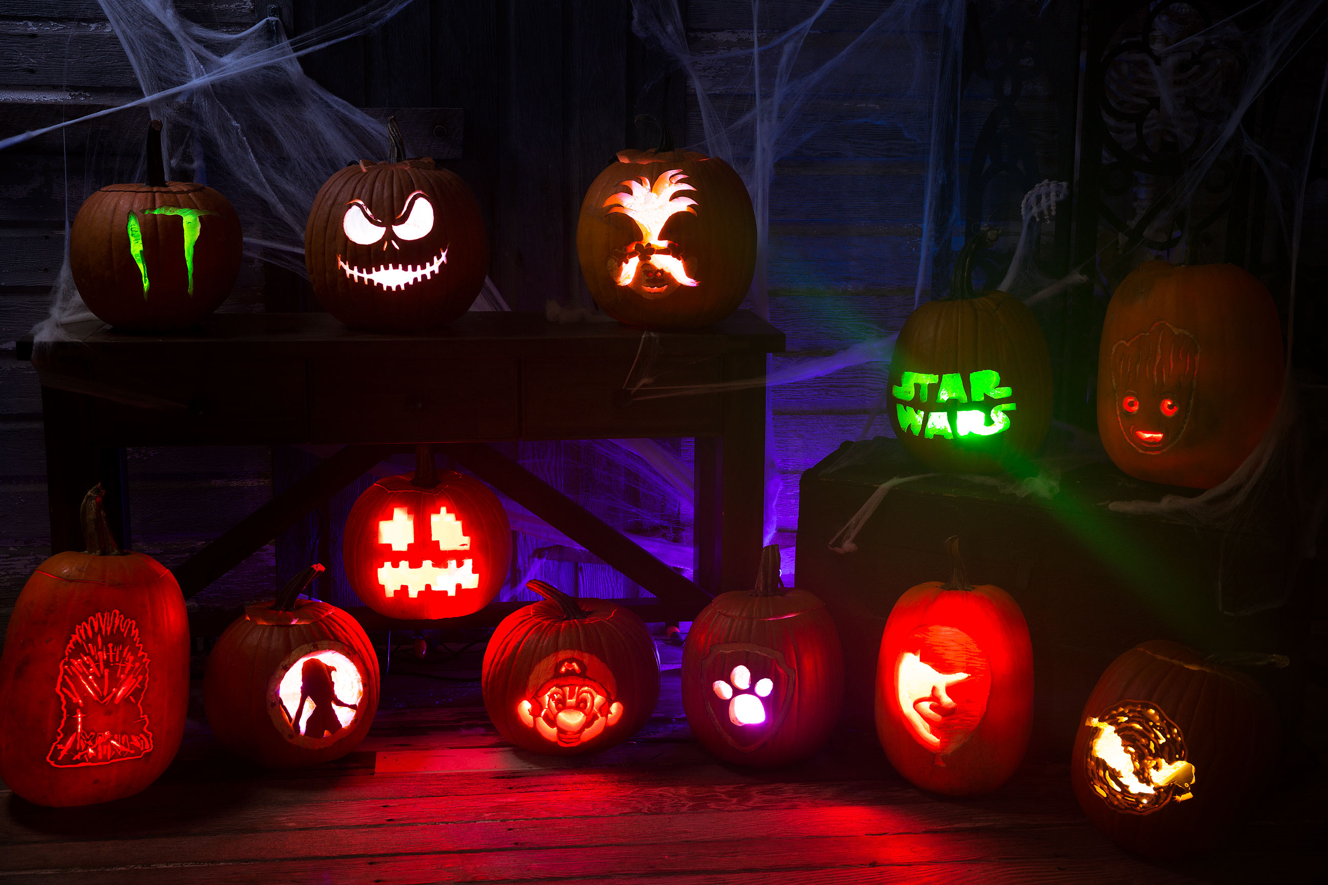 Pop culture pumpkins free stencils for all ages printables