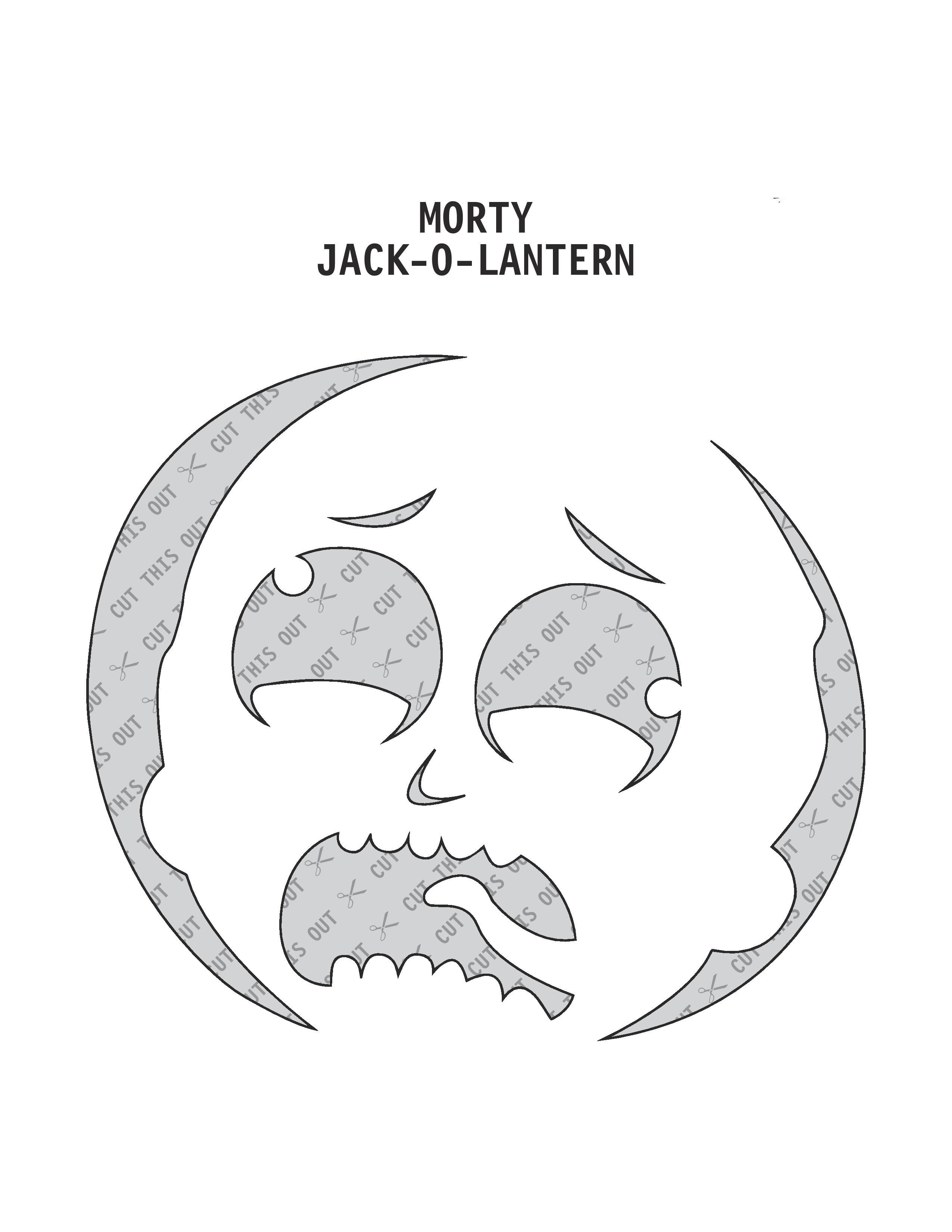 Rick and morty pumpkin stencil pumpkin stencil halloween pumpkin carving stencils halloween pumpkin stencils