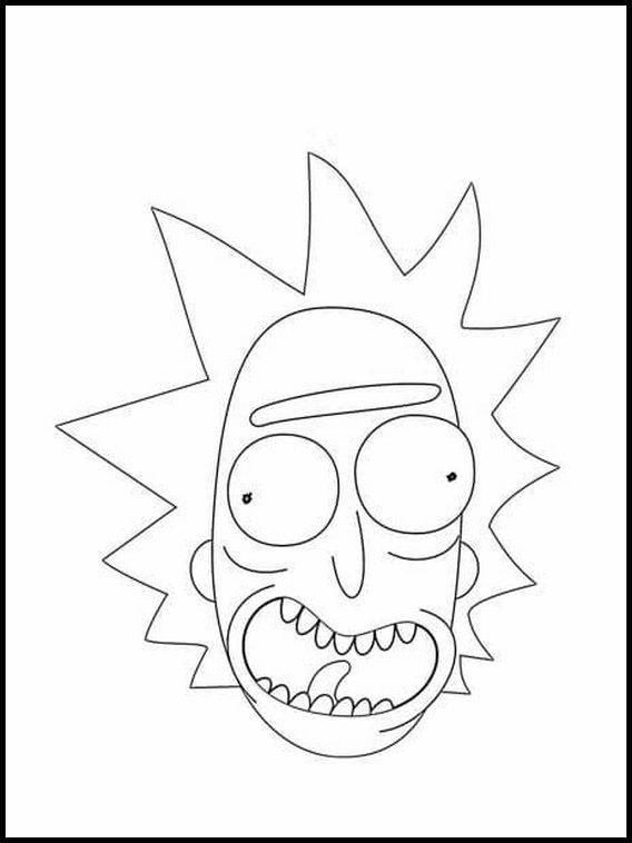 Pin en rick y morty dibujos para dibujar