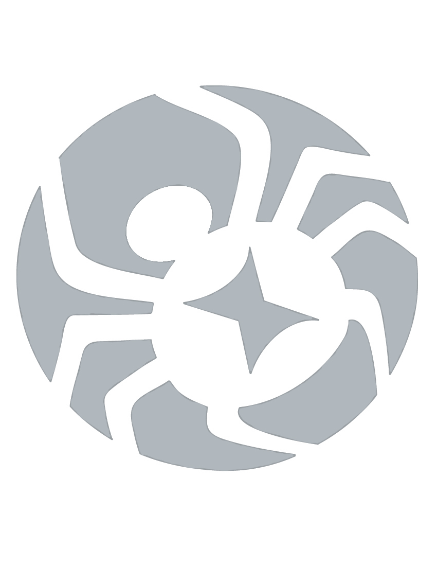 Printable spider stencil