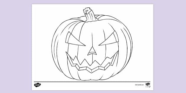 Pumpkin colouring pages resources teacher made