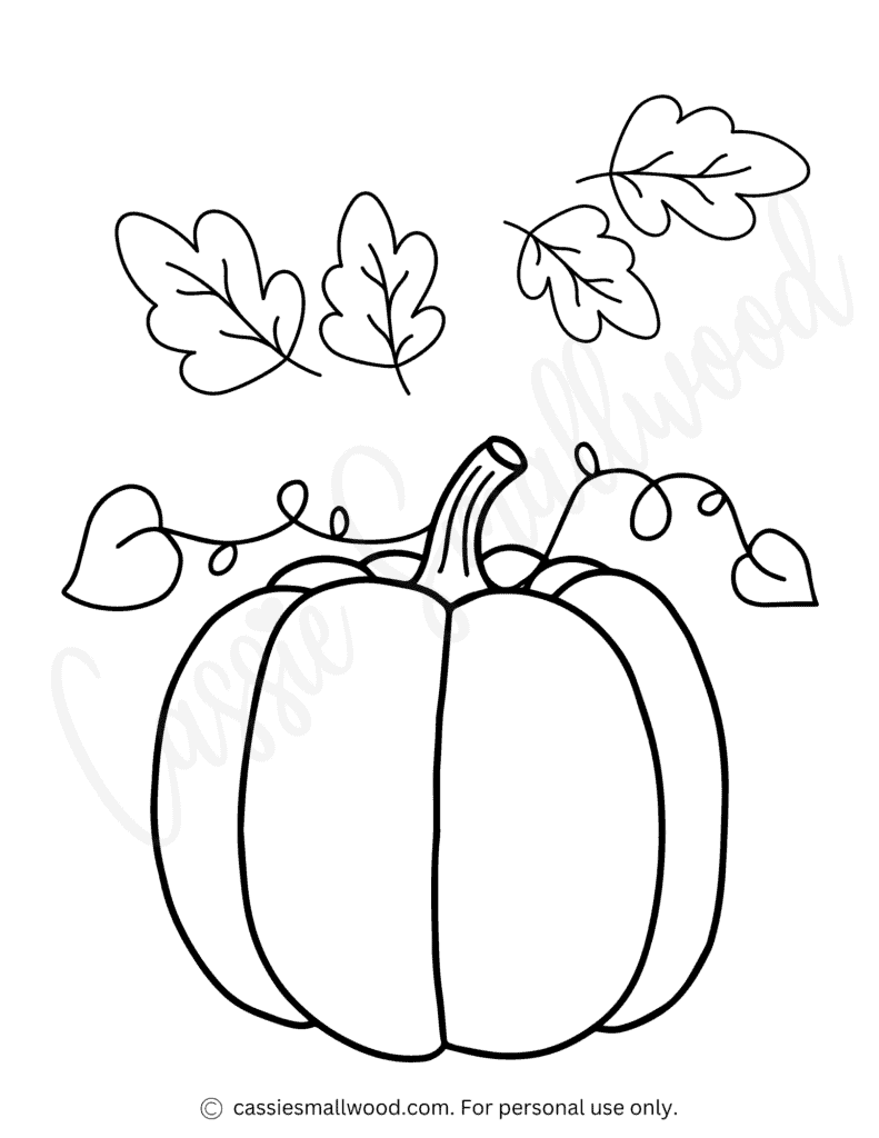 The best pumpkin coloring pages free printable