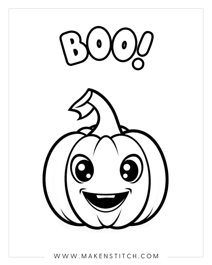 Free halloween coloring pages