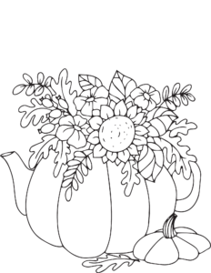 Free pumpkin coloring sheets printable pdf