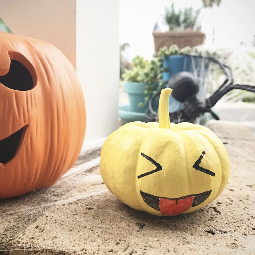 Best emoji pumpkin carving and painting ideas