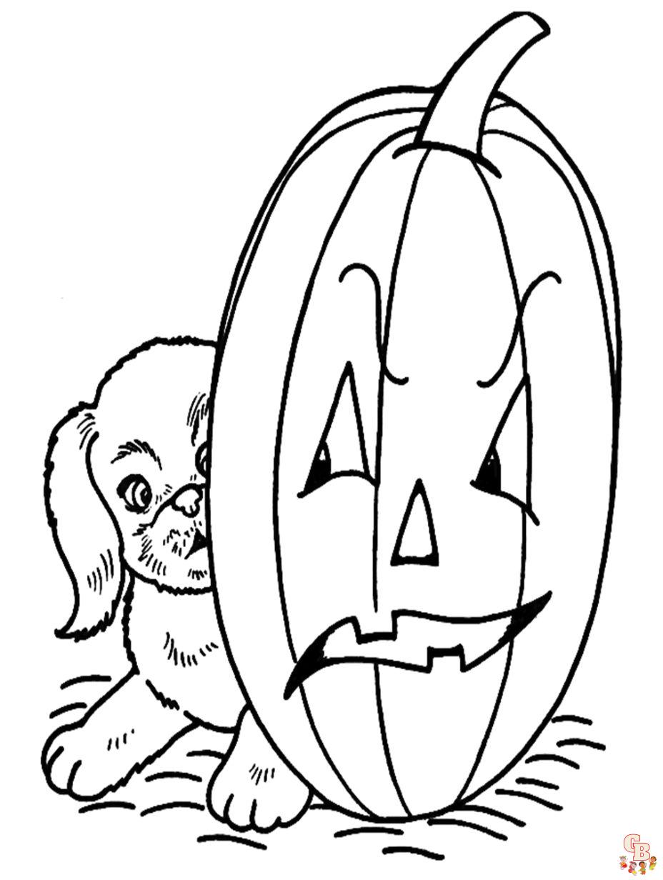 Puppy coloring pages