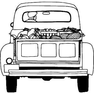 Truckload of food clipart cliparts of truckload of food free download wmf eps emf svg png gif forâ truck coloring pages christmas red truck truck crafts