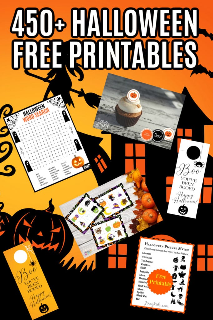 Boo free halloween printables