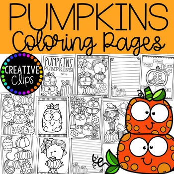 Pumpkin coloring pages writing papers fall coloring pages tpt