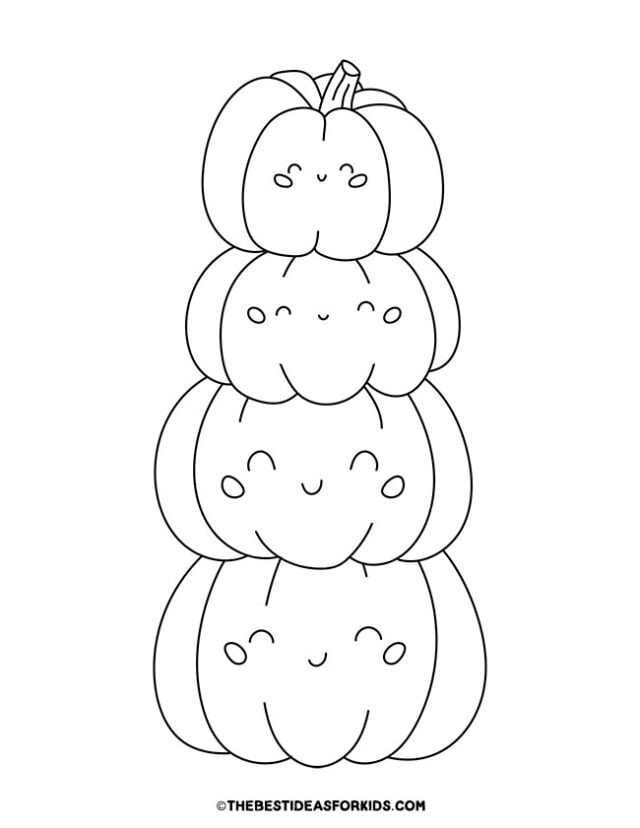 Pumpkin coloring pages free printables