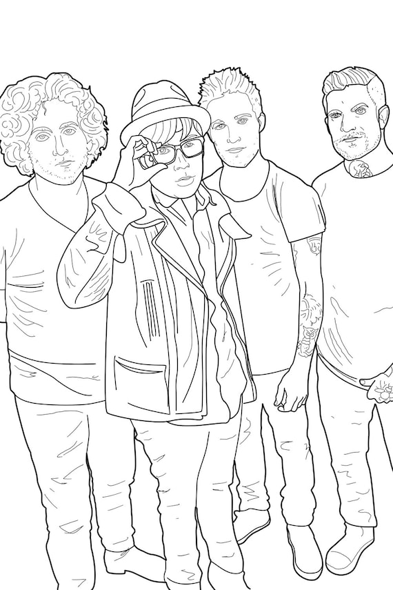 Theres a new pop punk coloring book and youre gonna want five copies