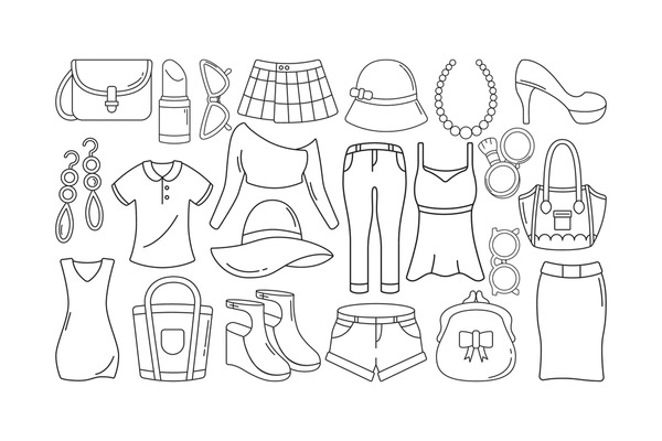 Imãgenes fotos de stock objetos en d y vectores sobre blouse line drawing