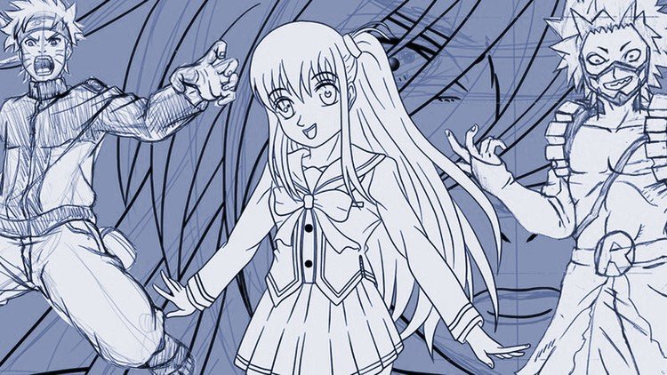 Curso de dibujo de mangas para principiantes israel de sousa