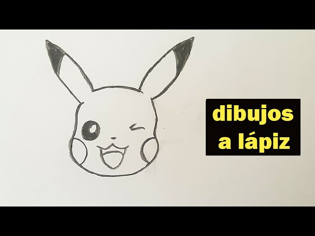 Dibujos faciles para niãos dibujo de pikachu dibujos faciles o dibujar