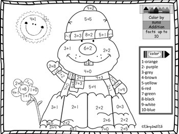 Freebie groundhog day addition sums to coloring page tpt