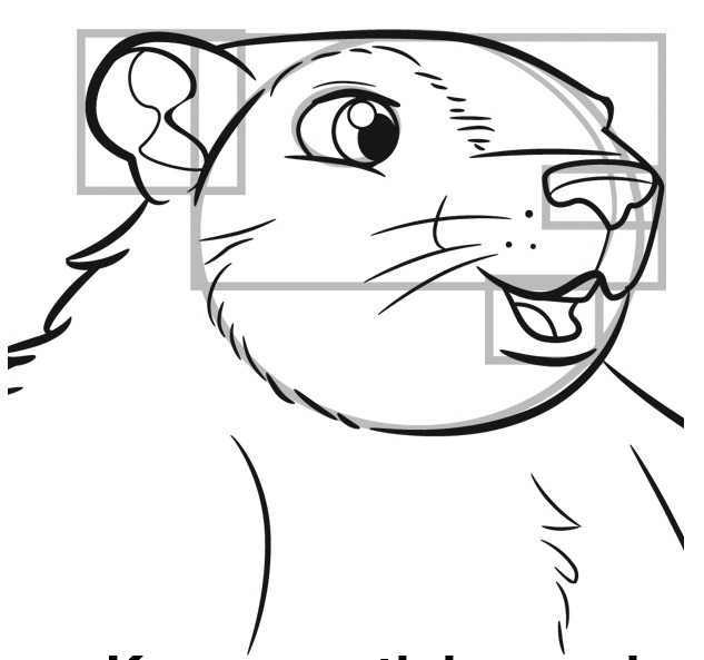 Drawing with mark on x for this groundhogday you get to decide if this fella sees his shadow and if we have more weeks of winter first get your âïand lets