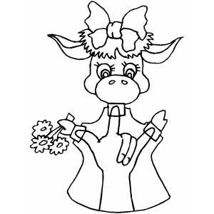 Puppet coloring page