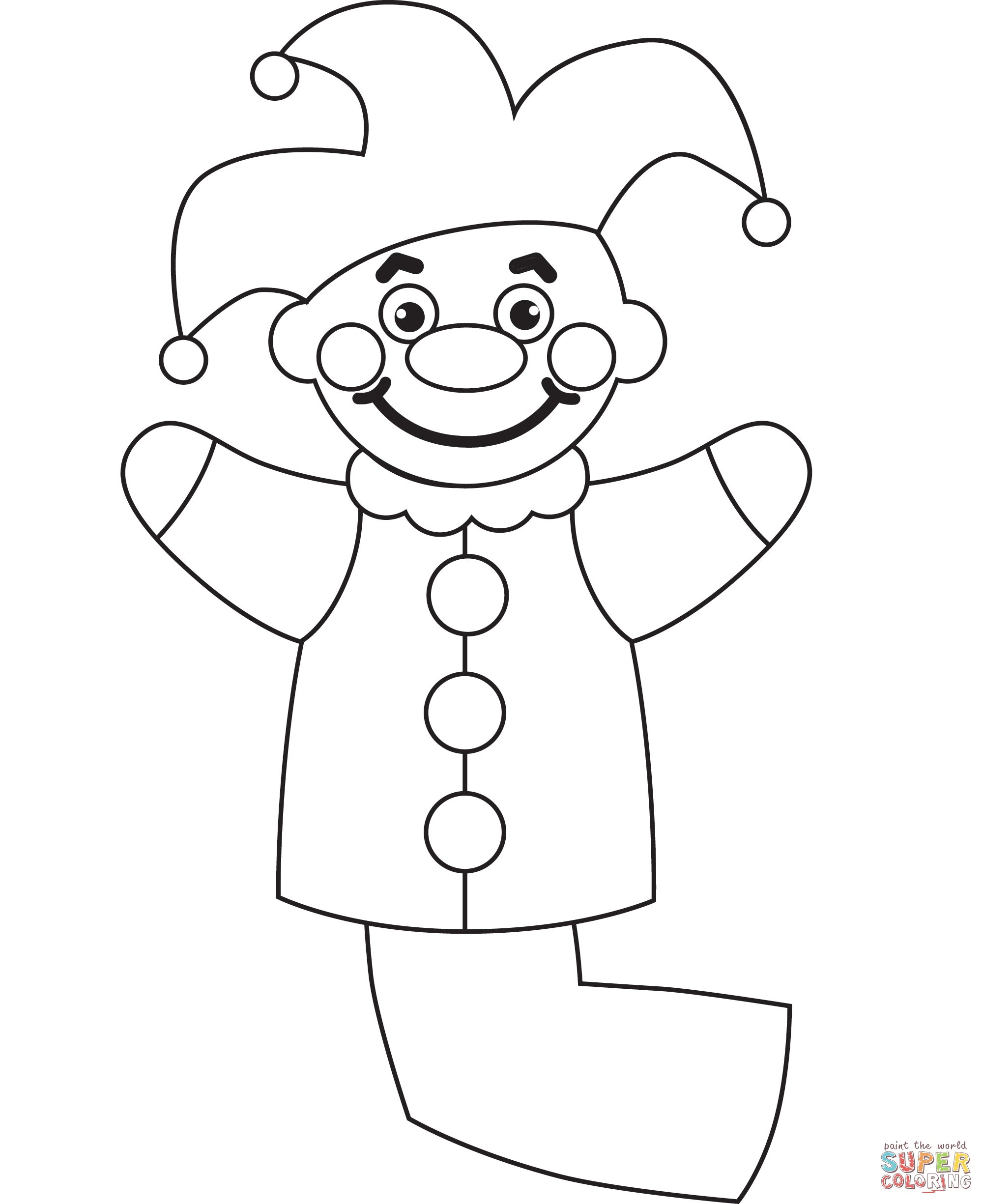 Hand puppet coloring page free printable coloring pages