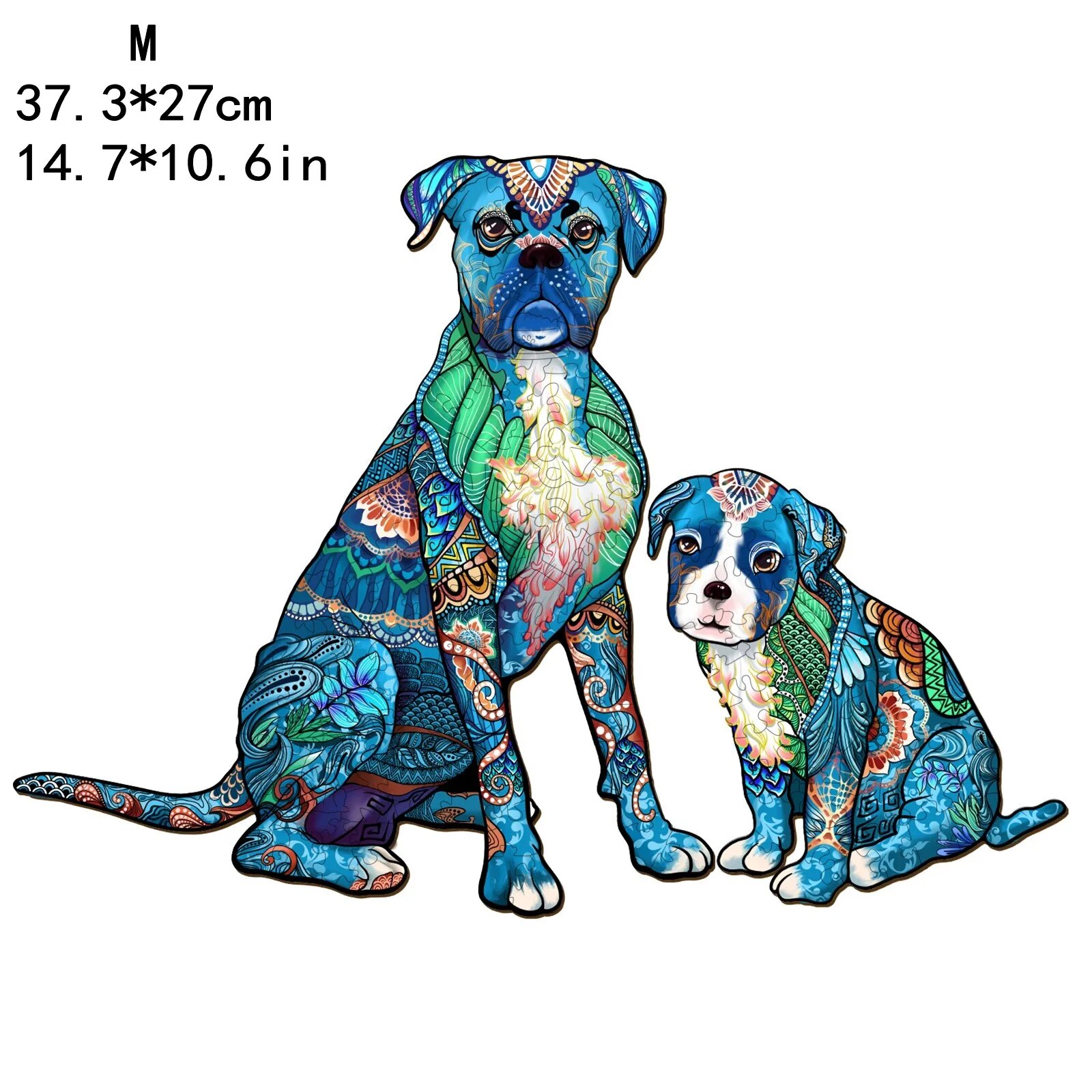 Dachshund adults wooden animal jigsaw puzzle children depression toys colorful wooden puzzles diy jigsaw board games
