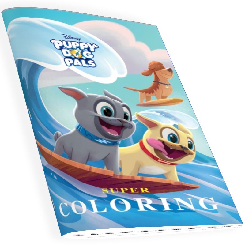Puppy dog pals super coloring book books novels online ypt