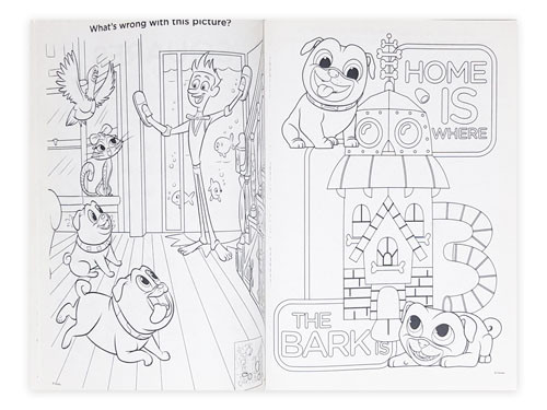 Coloring and activity book
