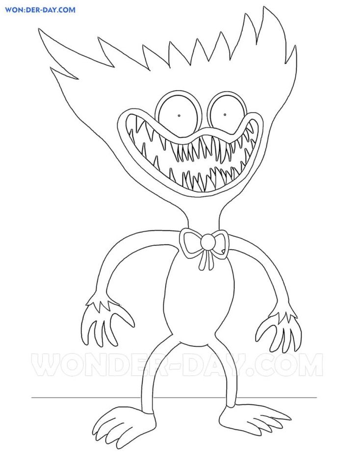 Poppy playtime coloring pages free coloring pages free coloring pages valentines day coloring page coloring pages
