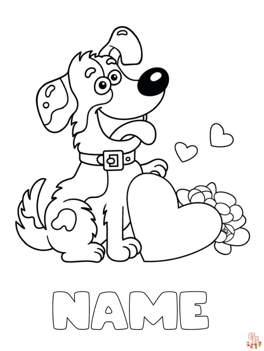 Keep kids busy with these fun valentine day coloring pages