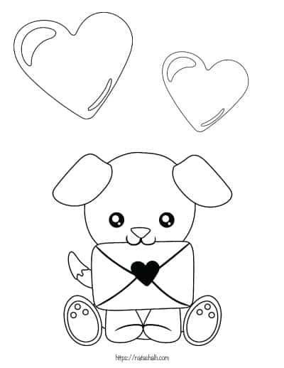 Valentines day coloring pages for kids