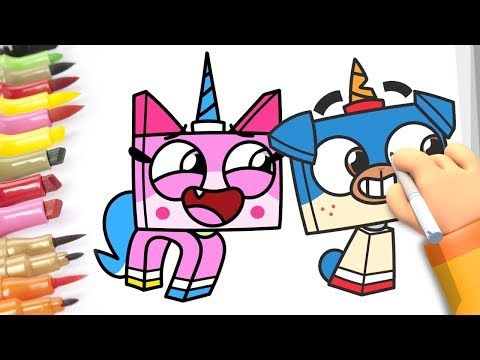 Doodle kids how to draw unikitty puppycorn coloring pages unikitty kids doodles drawings