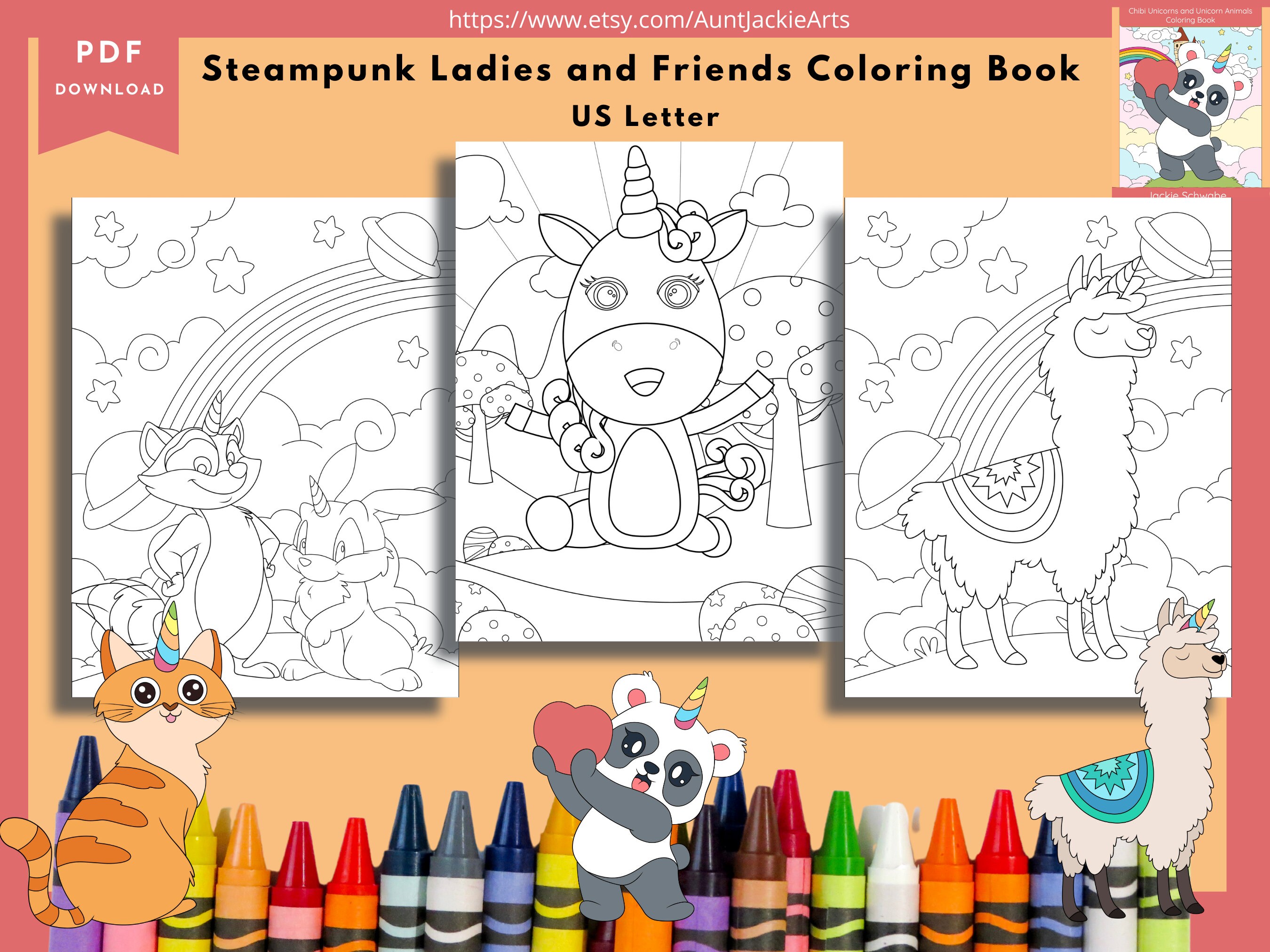 Printable coloring pages chibi unicorn animals and unicorn coloring book pages chibi kawaii us letter coloring book pgs letter