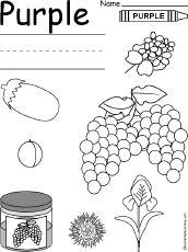 Color my world series purple introducing the color purple into daily activities tots family parenting kids home food