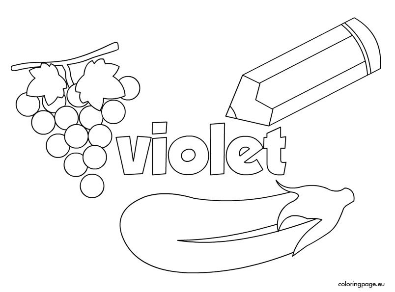 The color violet coloring page preschool coloring pages preschool activities toddler color activities