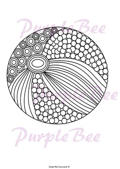 Summer coloring page