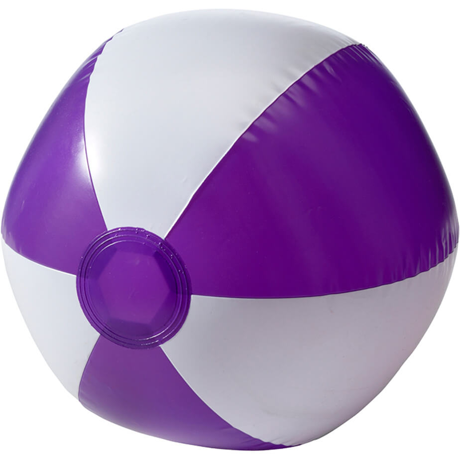 Two tone inflatable beach ball