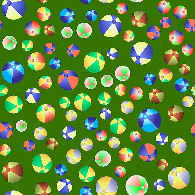 Colorful beach balls seamless pattern bright freedom red vector bright freedom red png and vector with transparent background for free download