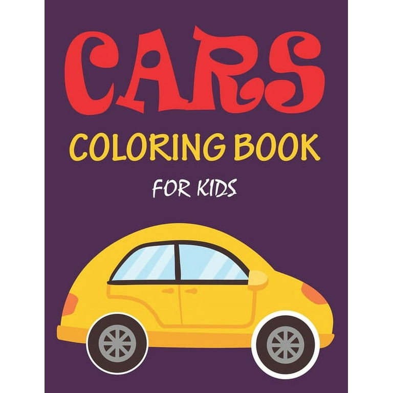 Cars coloring book for kids